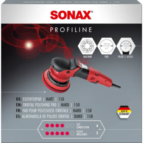 SONAX Orbital polishing pad hard 150 DA